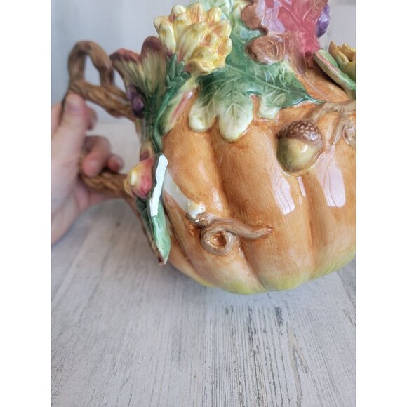 Fitz‎ Floyd Autumn Splendor pitcher home decor - Picture 8 of 13